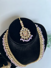 Load image into Gallery viewer, Avneet Mala Set Lilac
