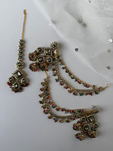 Load image into Gallery viewer, Ruheen Kundan Earrings Set (3 colours)
