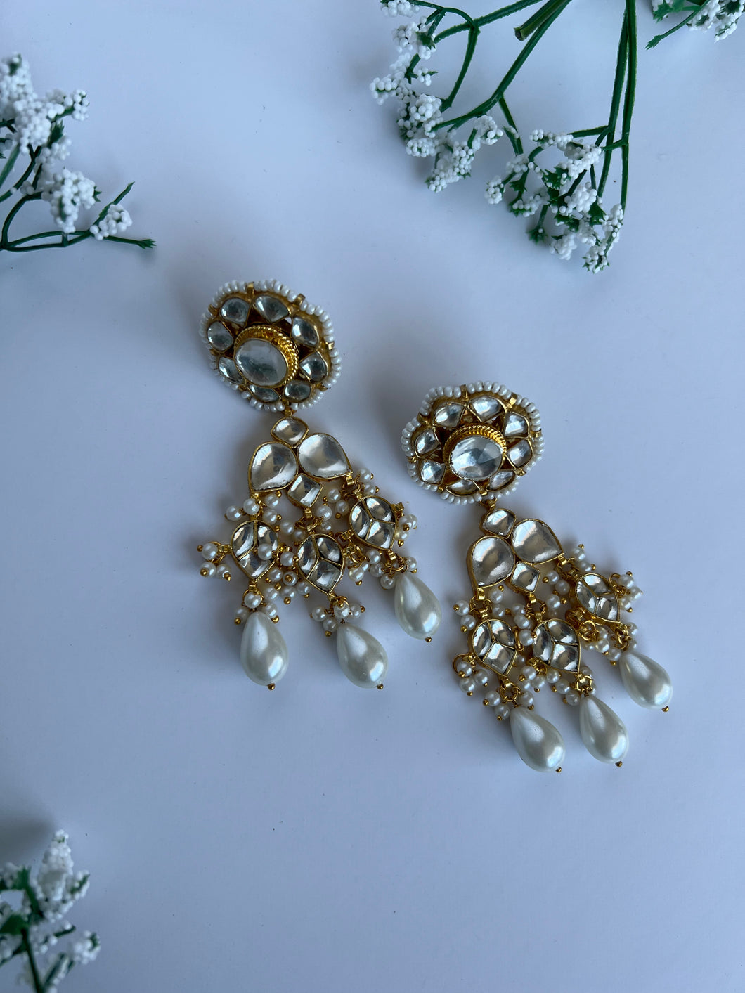 Paneet Kundan Earrings (3 colours)