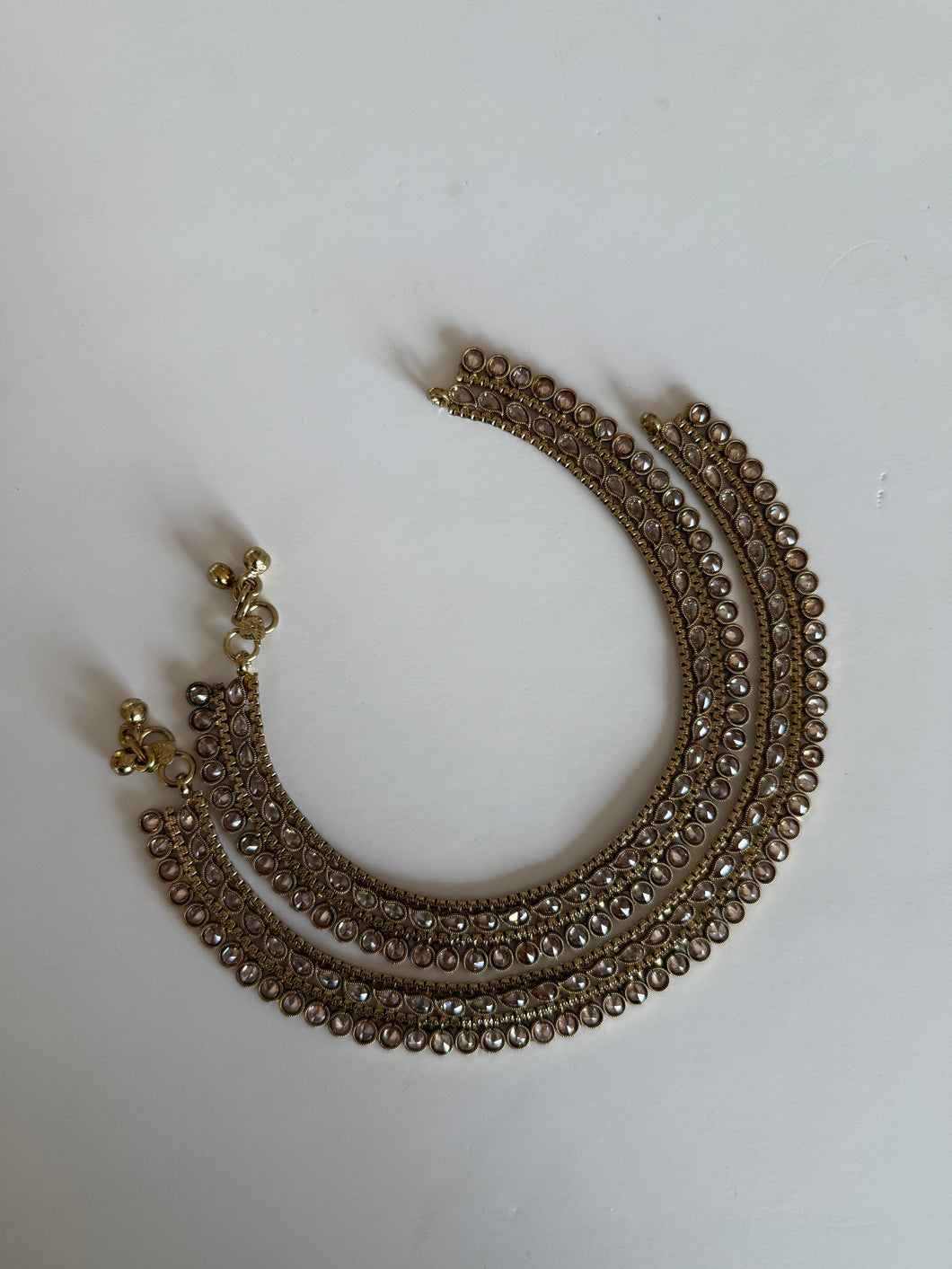 Polki Anklets
