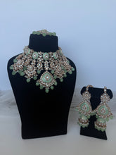 Load image into Gallery viewer, Sage Meenakari Bridal
