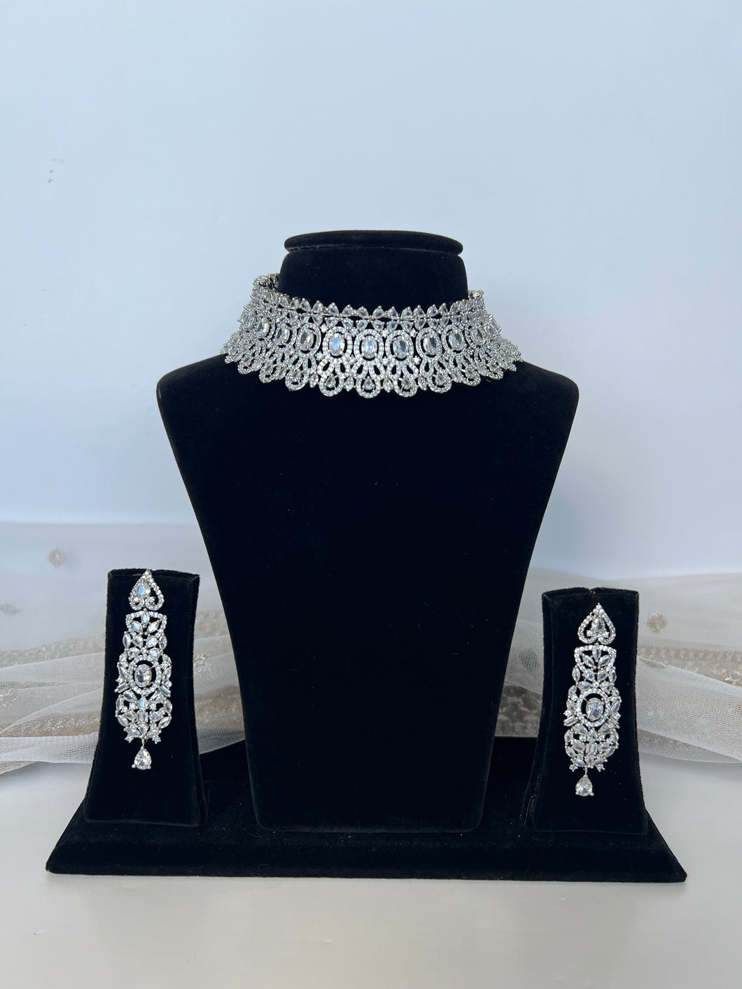 Diamond Choker Set