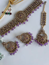 Load image into Gallery viewer, Kelly Choker Set Lilac
