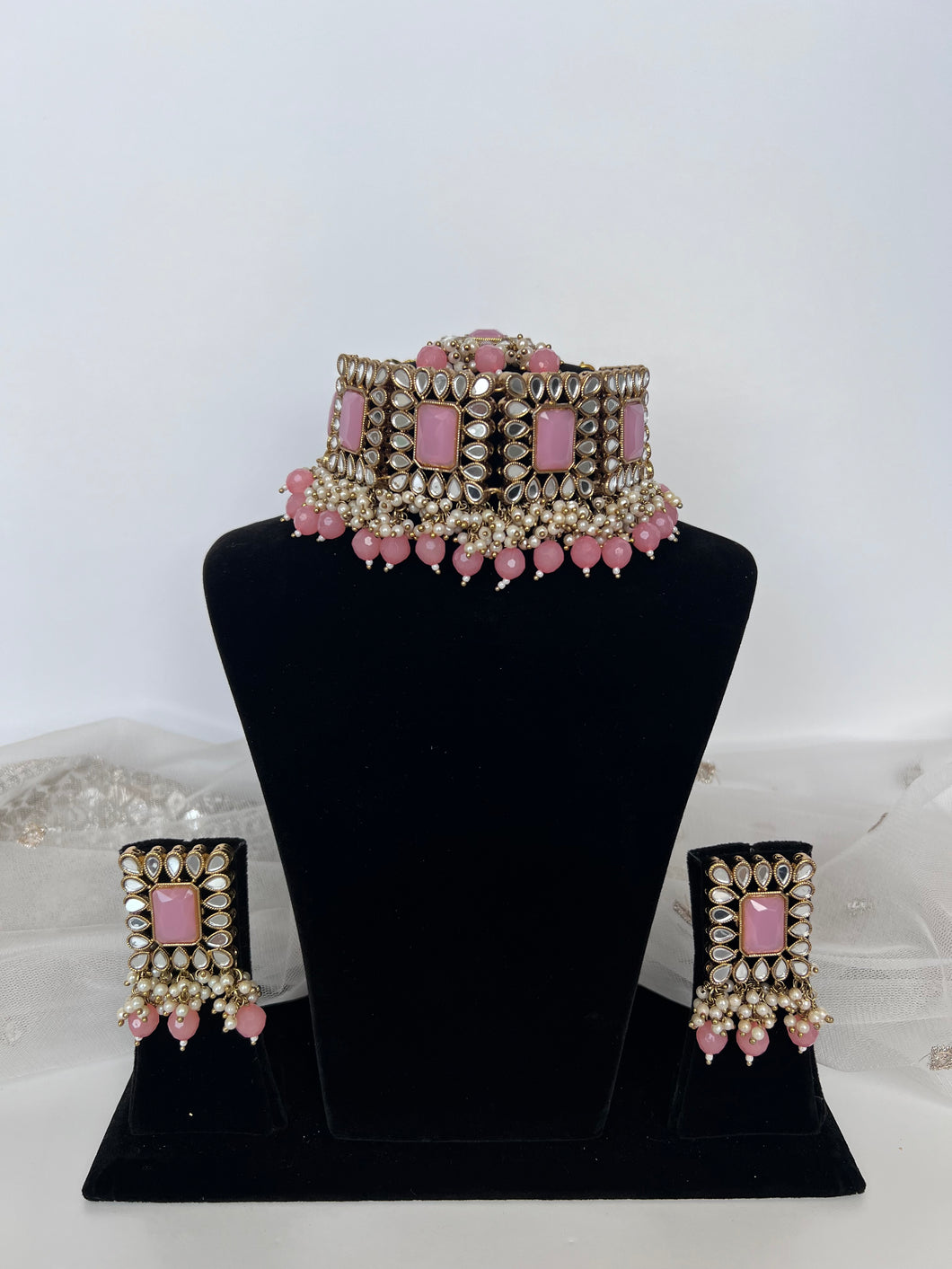 Pink Sheesha Choker