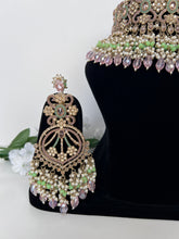 Load image into Gallery viewer, Nabeela Pakistani Set Mint &amp; Pink

