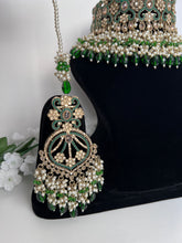 Load image into Gallery viewer, Nabeela Pakistani Set Green
