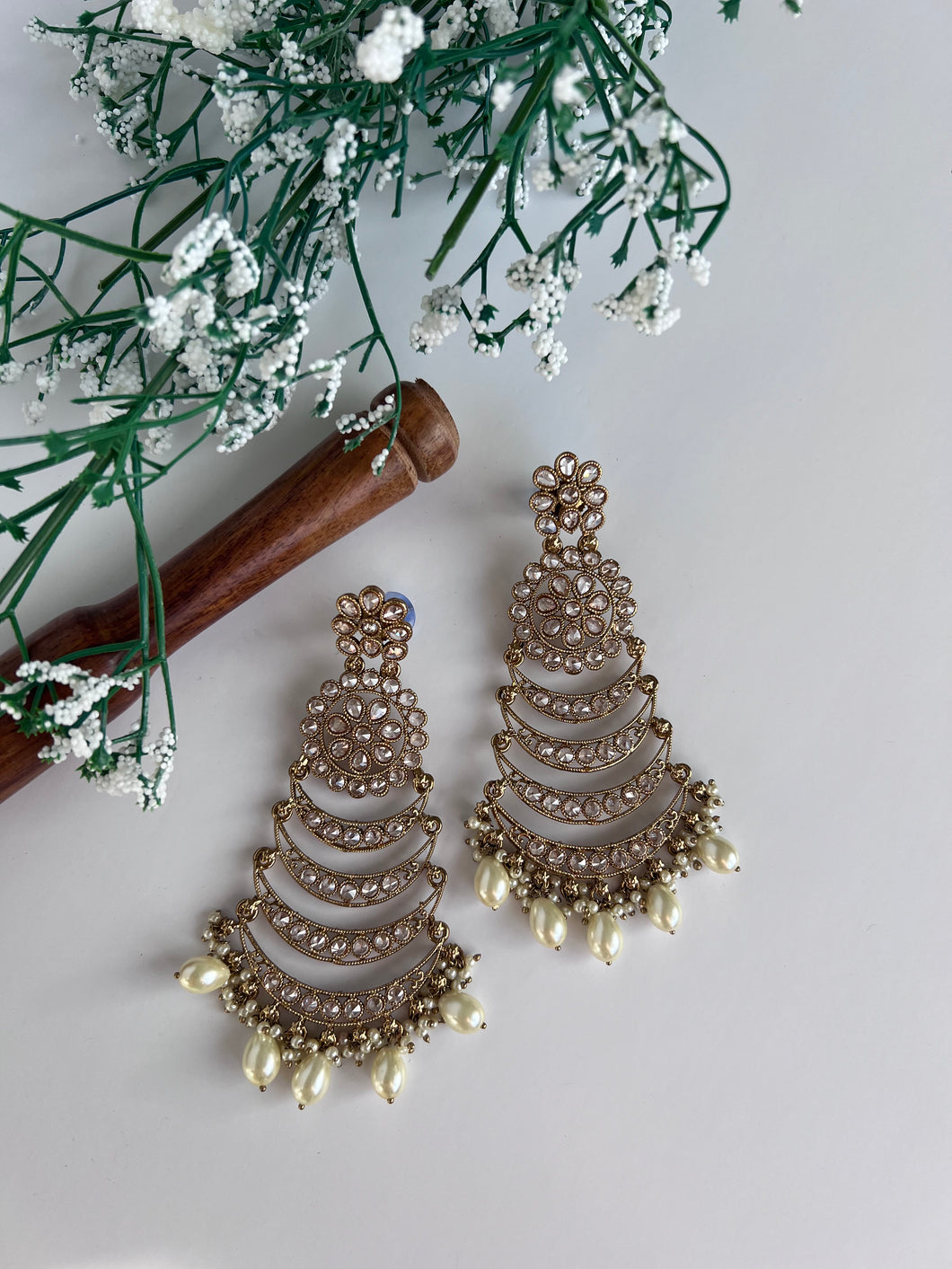 Isha Gold Earrings