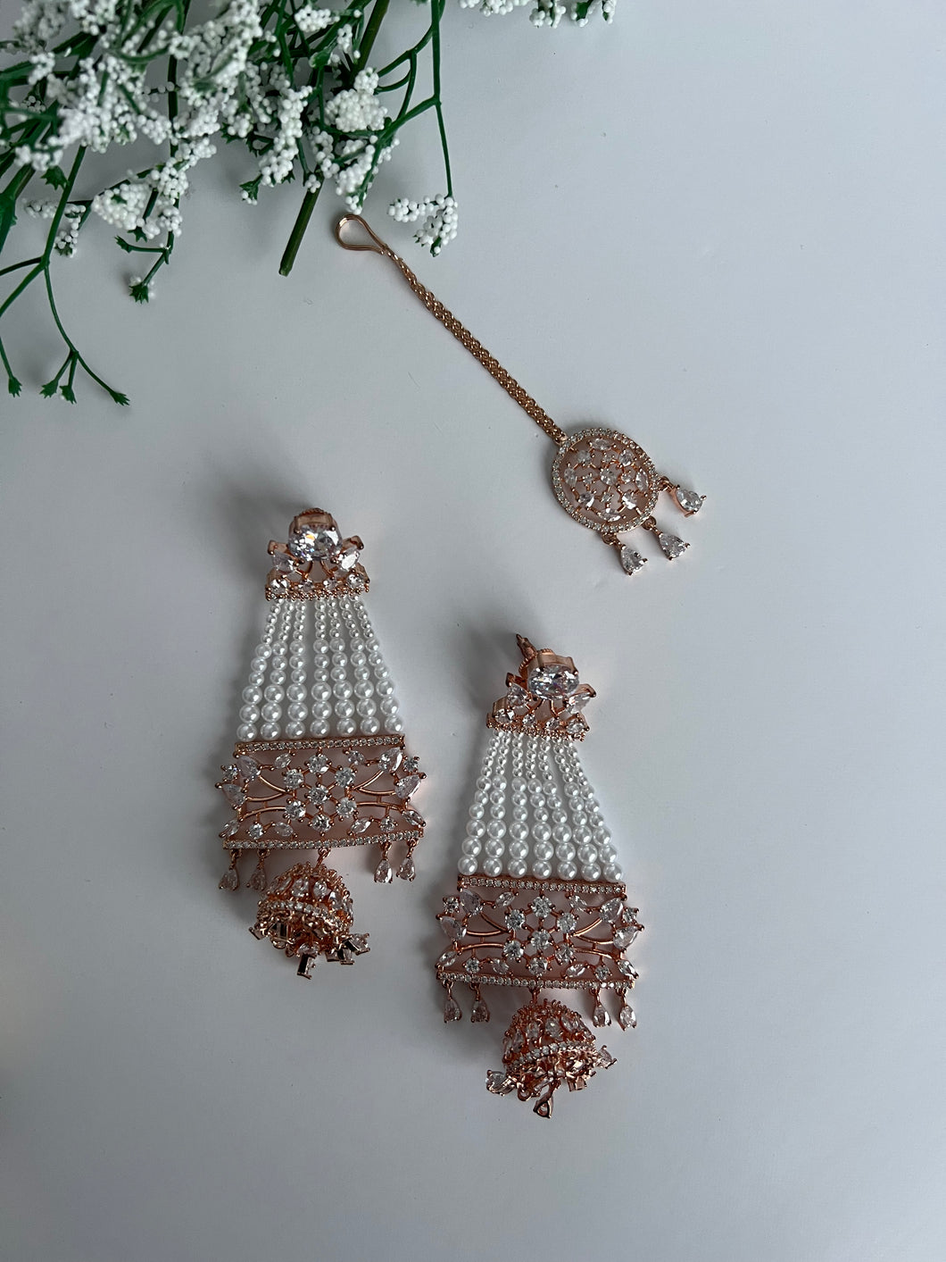 Inara Rose Gold Earrings