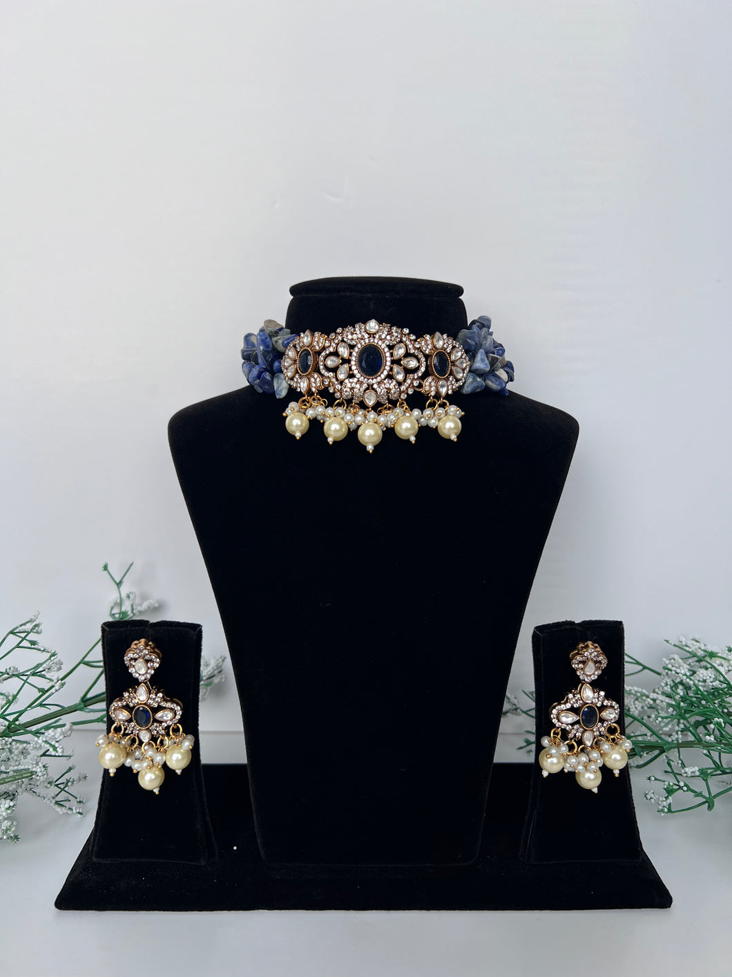 Manreet Tiyani Set (blue)