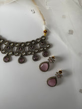 Load image into Gallery viewer, Pink Amarpali Necklace

