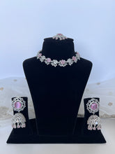 Load image into Gallery viewer, Fareedan Diamond Set Pink
