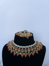 Load image into Gallery viewer, Rust Orange Necklace Set
