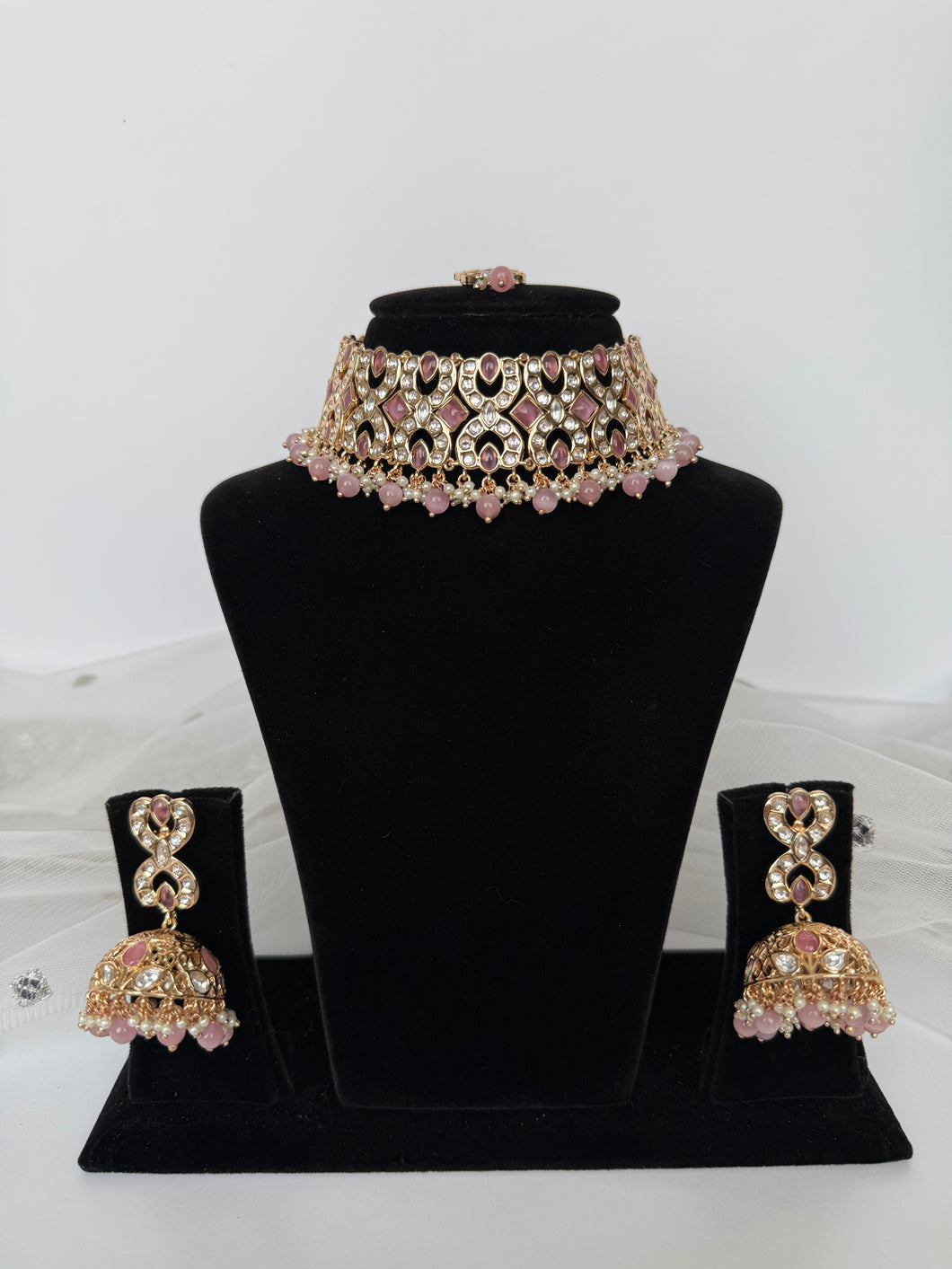 Rashmi Tiyani Set (pink)