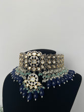 Load image into Gallery viewer, Tiyani Kundan in Blue
