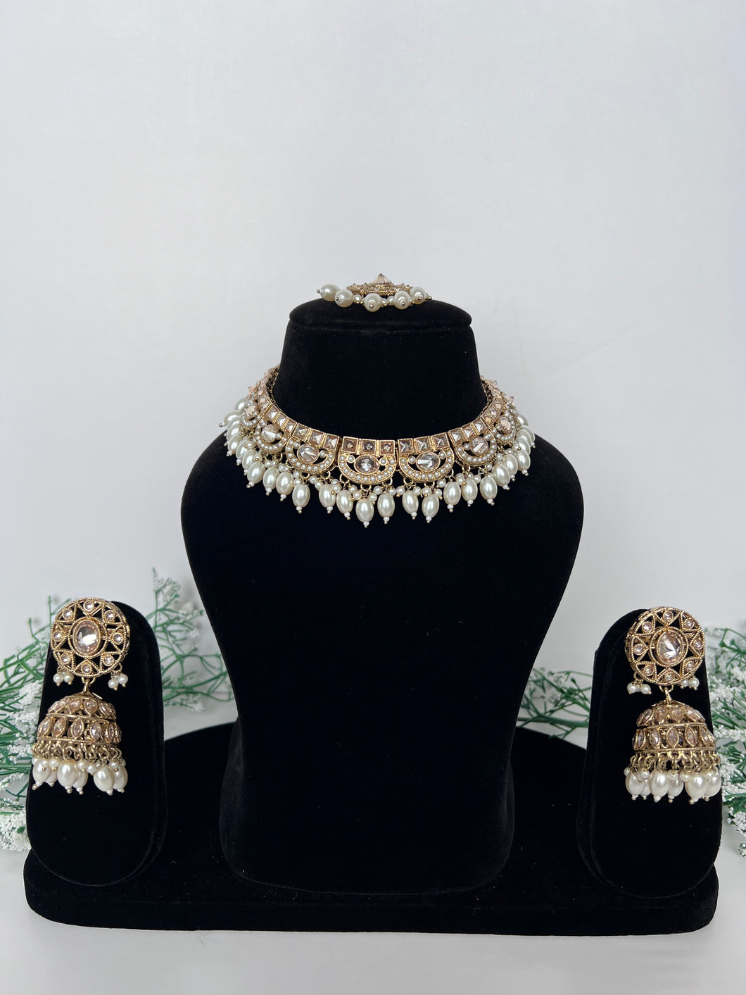 Golden Necklace Set