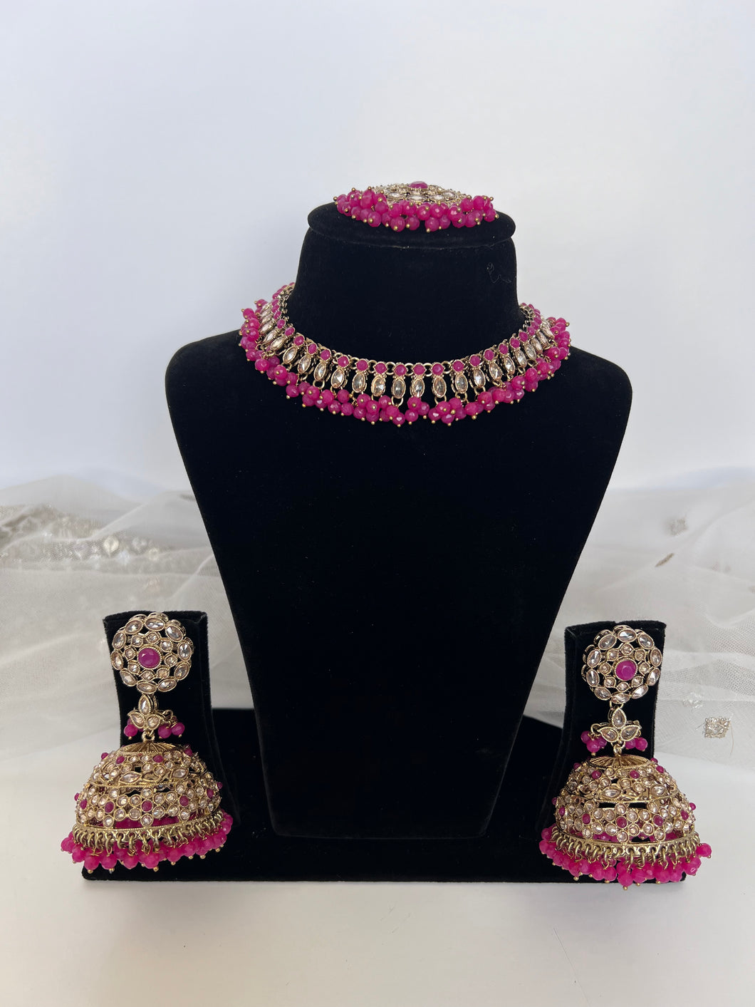 Patiala Set Hot Pink