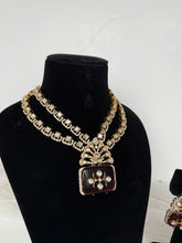 Load image into Gallery viewer, Ruby Uncut Kundan Set

