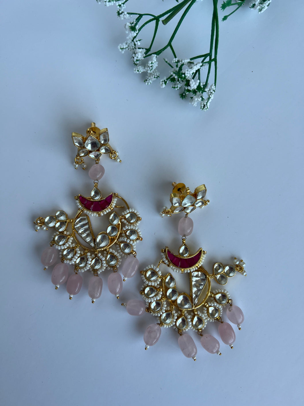 Elsa Kundan Earrings (3 colours)