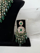 Load image into Gallery viewer, Meenakari Green Set

