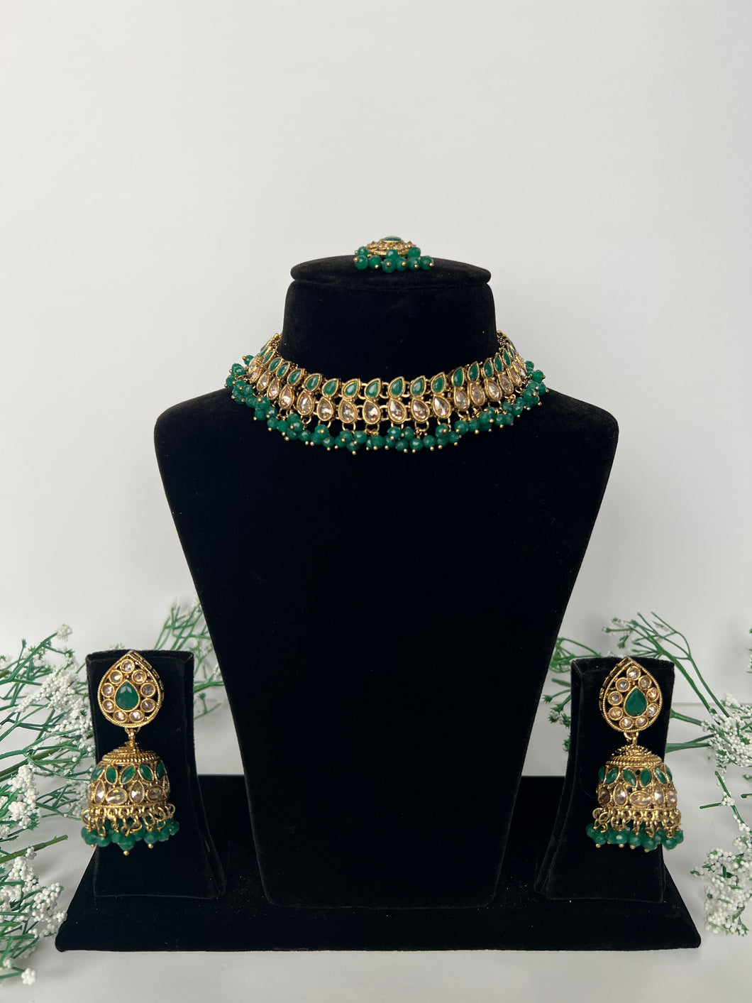 Binita in Green