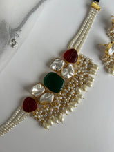 Load image into Gallery viewer, Reet Stone Set (ruby green)
