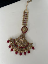 Load image into Gallery viewer, Pavan Maroon Bridal Set
