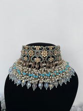 Load image into Gallery viewer, Nabeela Pakistani Set Blue
