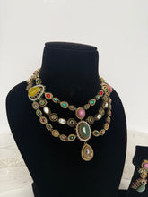 Load image into Gallery viewer, Layered Sabyasachi Stone Set
