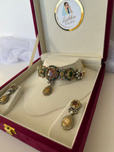 Load image into Gallery viewer, Diya Sabyasachi Stone Choker (Mauve Pink)
