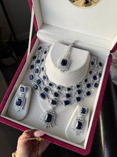 Load image into Gallery viewer, Sapphire Blue Diamond Set
