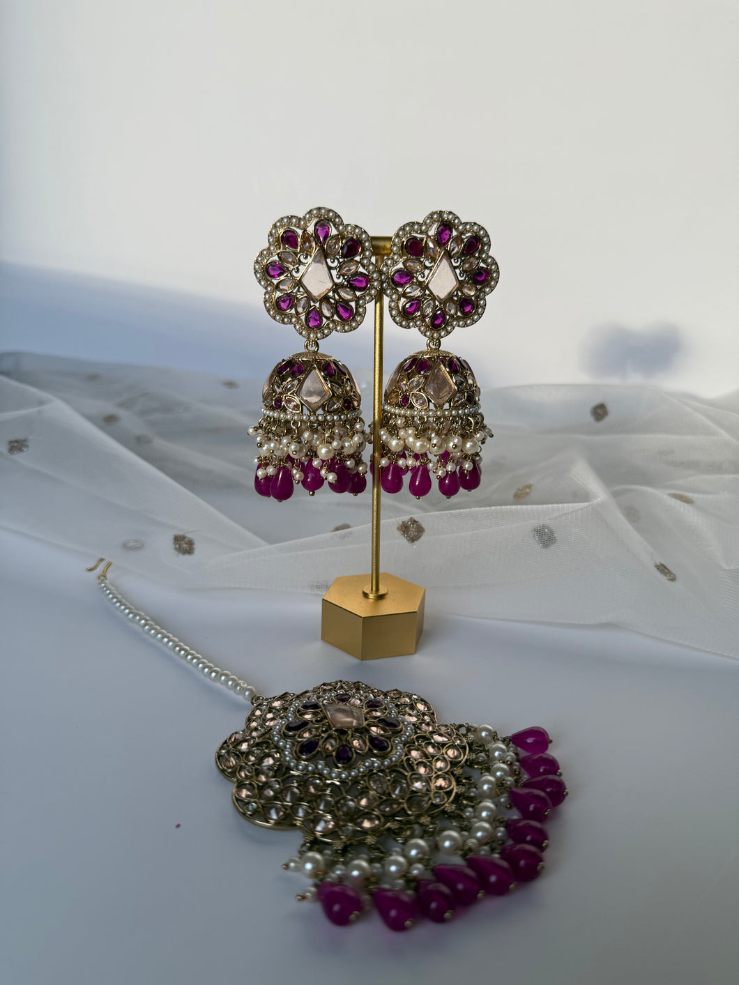 Purple Oversized Tikka Set
