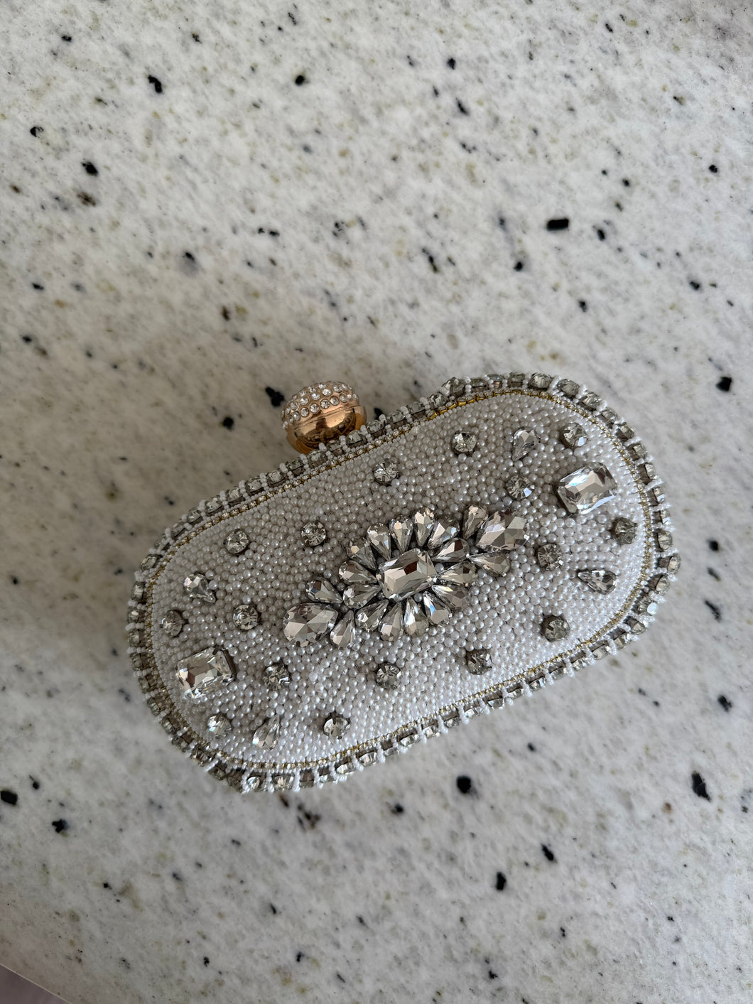 Silver Clutch