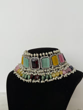 Load image into Gallery viewer, Multi Silver Choker
