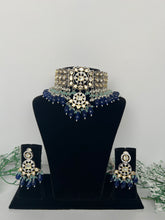 Load image into Gallery viewer, Tiyani Kundan in Blue
