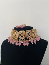 Load image into Gallery viewer, Pink Meenakari Choker
