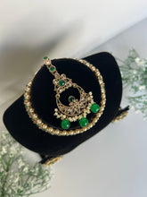 Load image into Gallery viewer, Preet Choker Set Green
