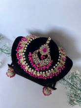 Load image into Gallery viewer, Hot Pink Necklace Set
