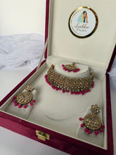Load image into Gallery viewer, Hot Pink Choker Set
