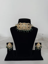 Load image into Gallery viewer, Gurnaaz Green Pachi Set
