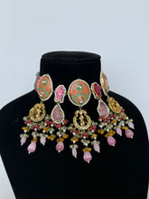 Load image into Gallery viewer, Meenakari Pink Set
