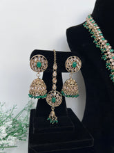 Load image into Gallery viewer, Feona Green Mala Set
