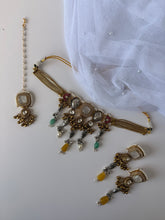 Load image into Gallery viewer, Maryum Kashmiri Choker Set (Clear)
