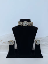 Load image into Gallery viewer, White Marble Kundan Set
