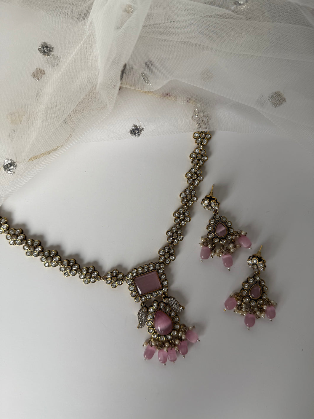 Pink Amarpali Set