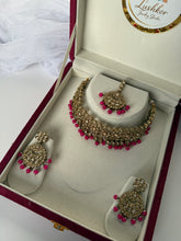 Load image into Gallery viewer, Hot Pink Choker Set
