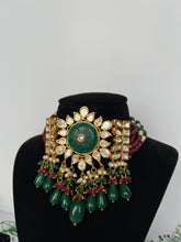 Load image into Gallery viewer, Olivia in Green Kundan
