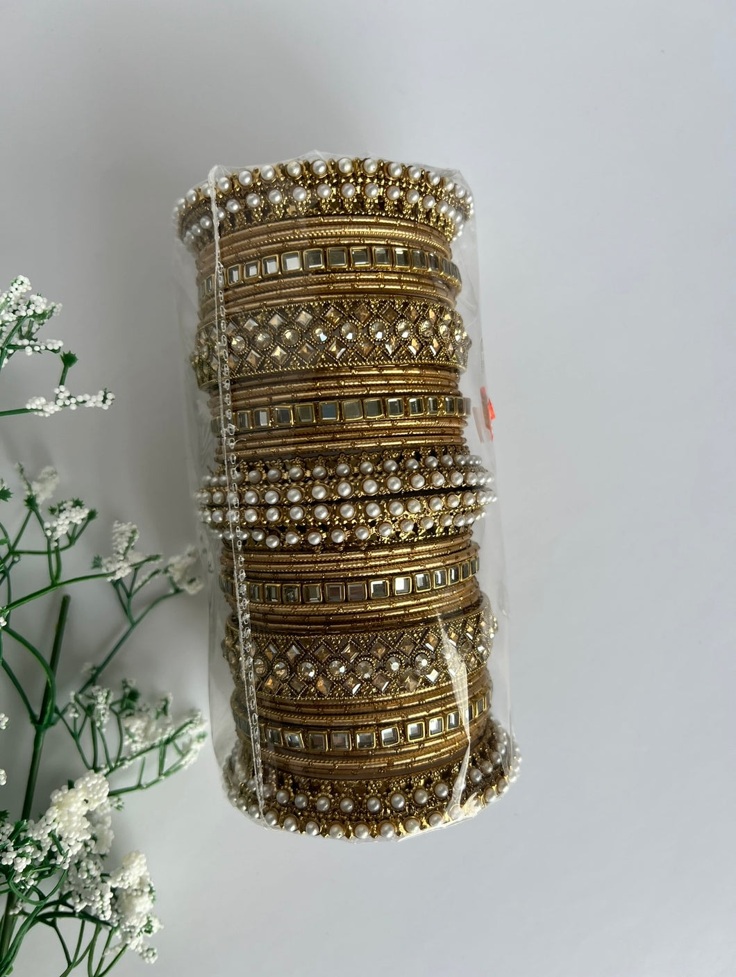 Golden Bangle Set