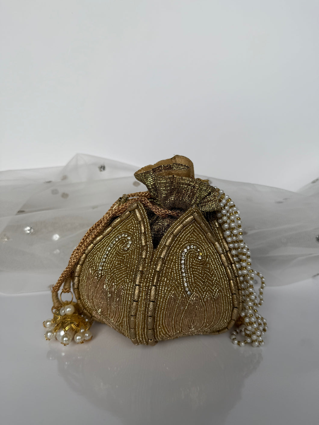 Lotus Gold Potli