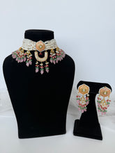 Load image into Gallery viewer, Meenakari Pink Set
