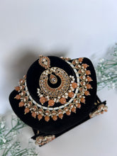 Load image into Gallery viewer, Rust Orange Necklace Set
